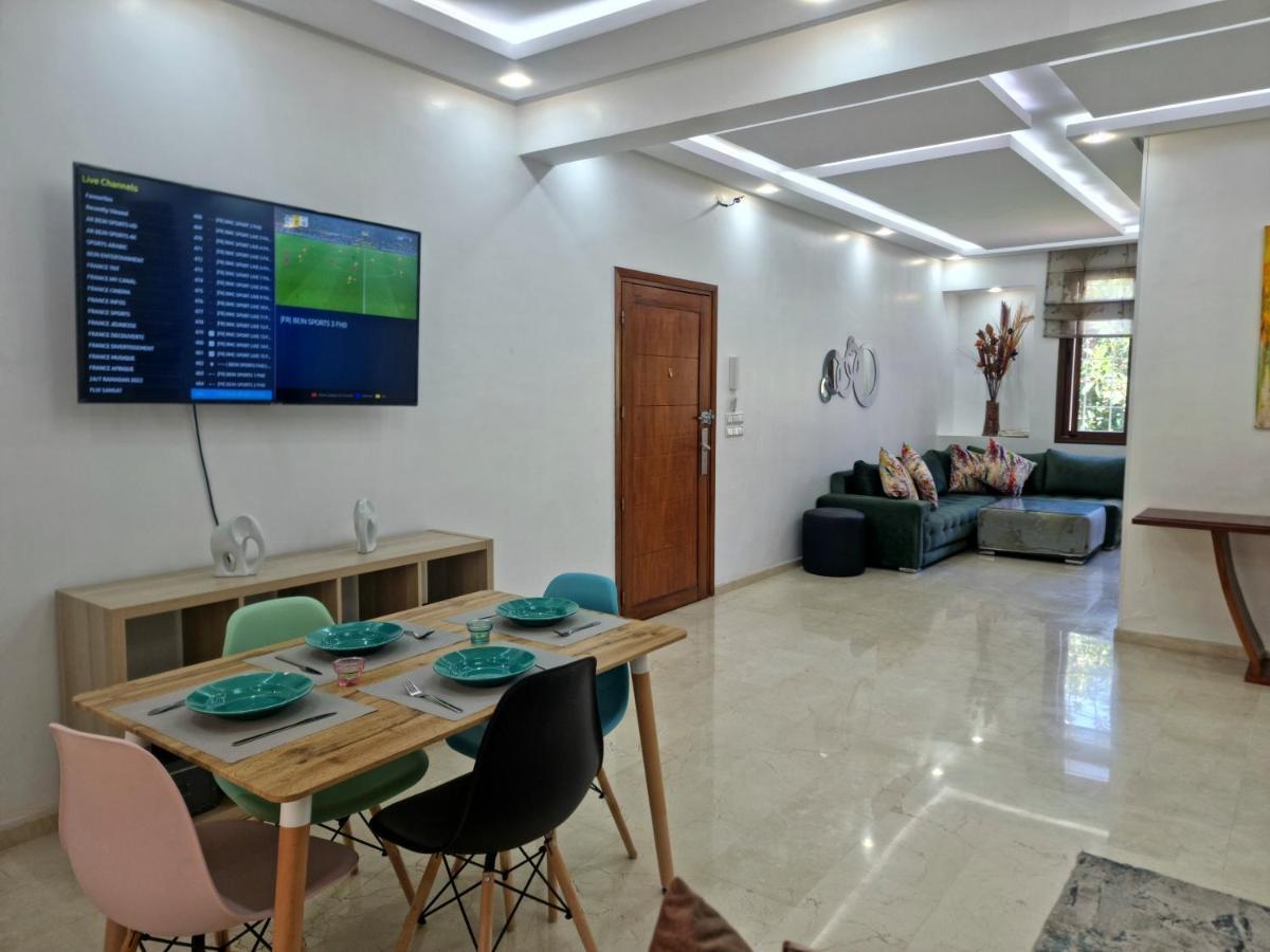 Luxury Family House With Garden View Casablanca 아파트 외부 사진
